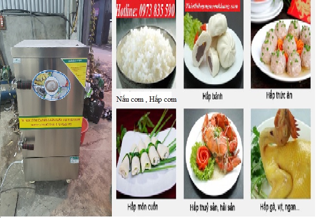 Tủ cơm điện 8 khay tại Thanh Hóa