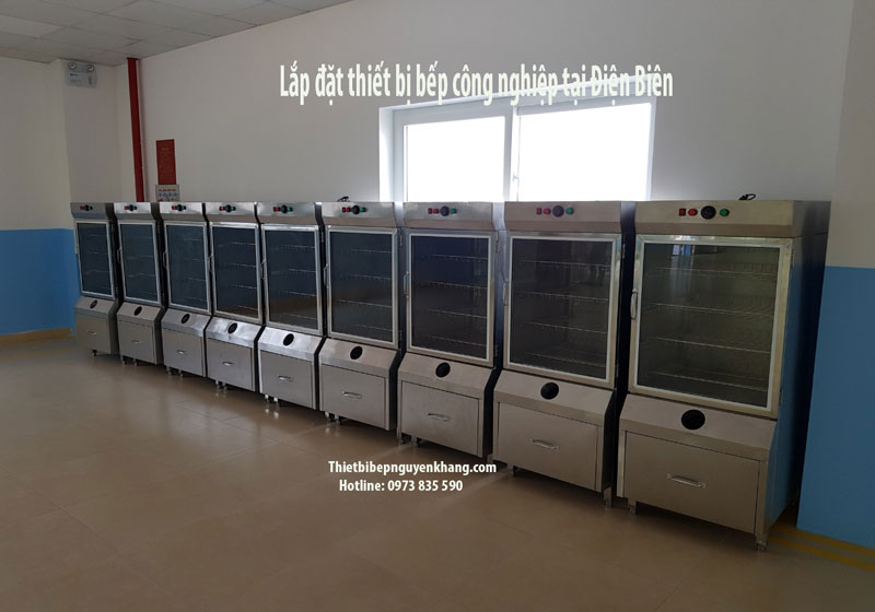 Thiết kế lắp đặt thiết bị bếp công nghiệp tại Điện Biên