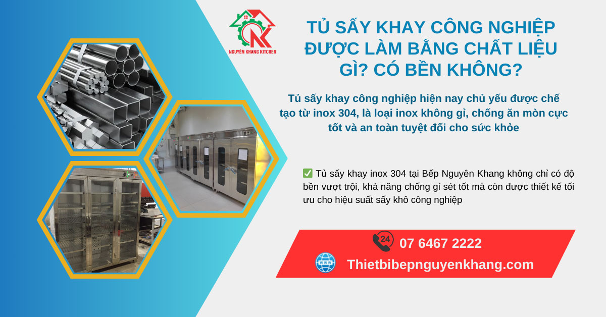 Tu say khay cong nghiep lam tu chat lieu gi