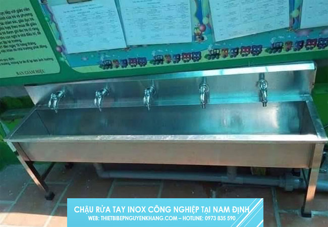 Chậu rửa tay inox tại Nam Định
