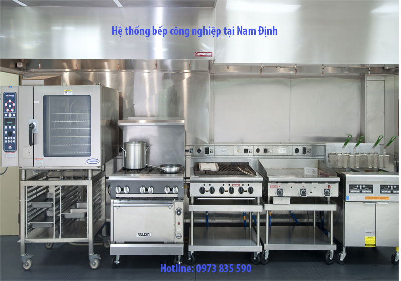 Thiết kế lắp đặt hệ thống bếp ăn công nghiệp tại Nam Định