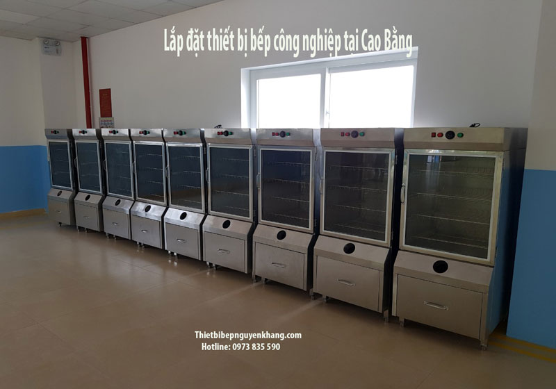 Thiết kế lắp đặt thiết bị bếp công nghiệp tại Cao Bằng